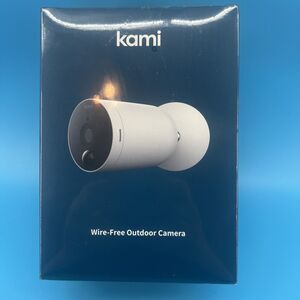KAMI WIRE-FREE OUTDOOR CAMERA 1080p BRAND NEW SEALED ITEM.!
